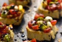 Blog Anniversary Special: 10 Minute Avocado Caprese Bruschetta