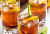 Refreshing Peach Sangria