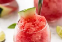 Refreshing 3-Ingredient Watermelon Granita