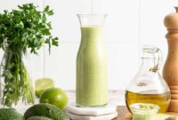 Naturally Creamy Vegan Avocado Dressing