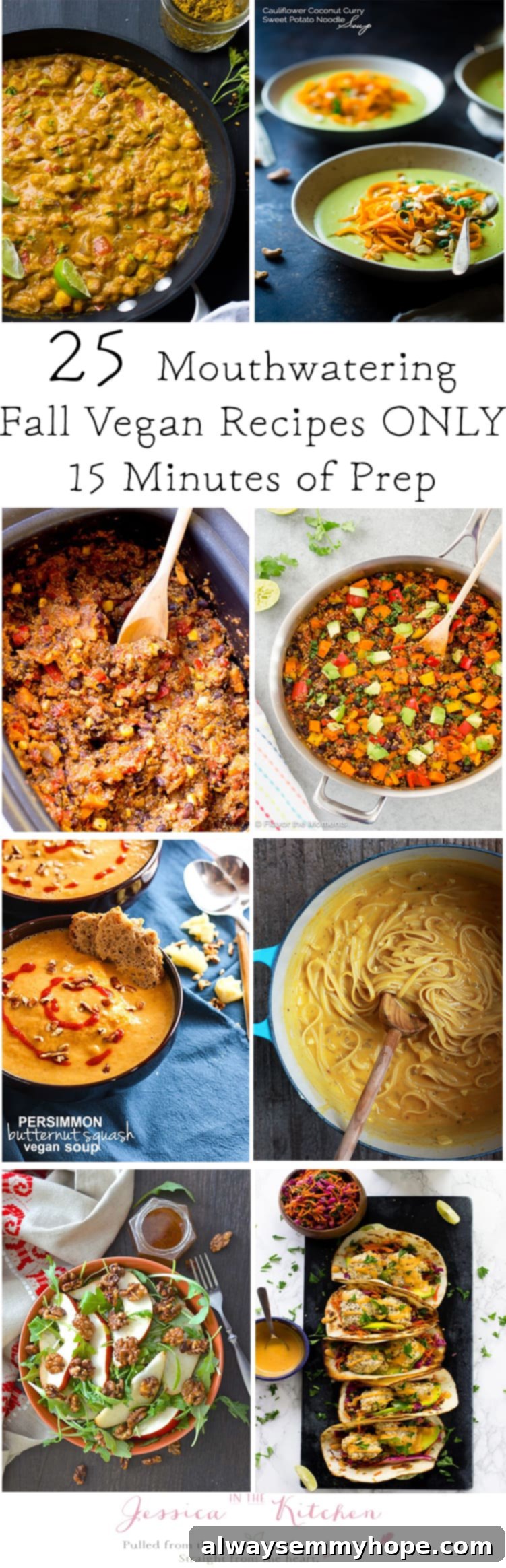 Quick Fall Vegan Dinners: 25 Recipes Ready in 15 Minutes 1 featured 10469