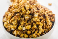 Irresistible Vegan Caramel Popcorn