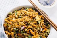 Speedy 15 Minute Quinoa Fried Rice