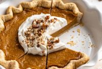 Easy 9-Ingredient Vegan Pumpkin Pie