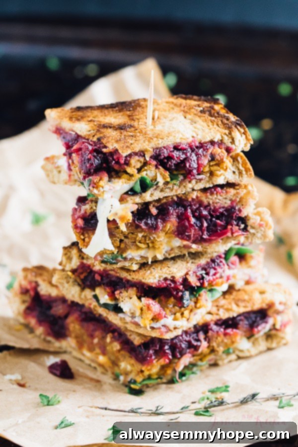 Thanksgiving's Vegetarian Encore: Meatloaf & Cranberry Sandwich 1 featured 11214