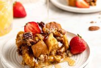 Overnight Vegan French Toast Bake