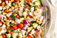Zesty Mediterranean Chickpea Salad