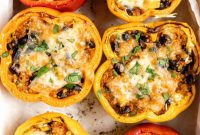 Savory Vegan Stuffed Peppers