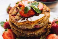 Strawberry Dream Gluten-Free Vegan Pancakes