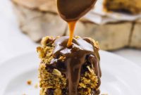Ultimate Vegan Salted Caramel Apple Pie Bars