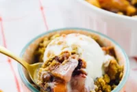 Autumn Apple Cranberry Bake