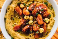Fire-Roasted Red Pepper Hummus
