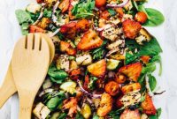 Strawberry Panzanella with Balsamic Drizzle