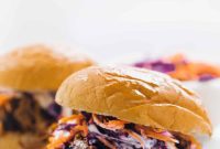 Smoky Vegan Pulled Mushroom Sandwiches