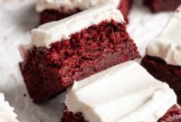 Crimson Velveteen Brownies