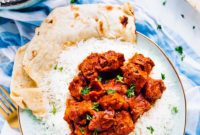 Slow Cooker Vegan Tofu Butter Chicken