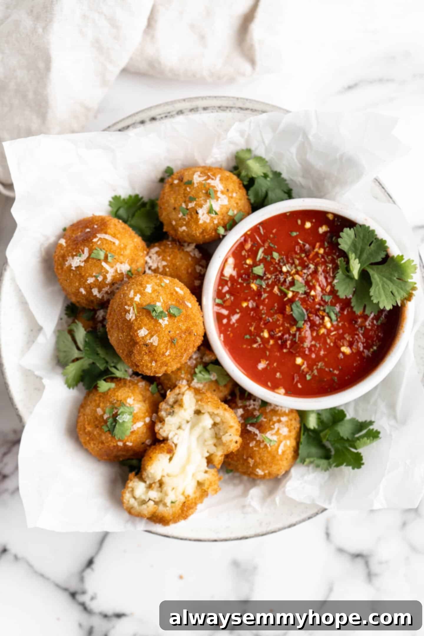 Vegan Arancini Fried Rice Balls Fry or Air Fry 1 featured 23464