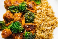 Zesty Peanut Ginger Tempeh Stir Fry