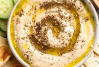 Creamy Roasted Cauliflower Hummus
