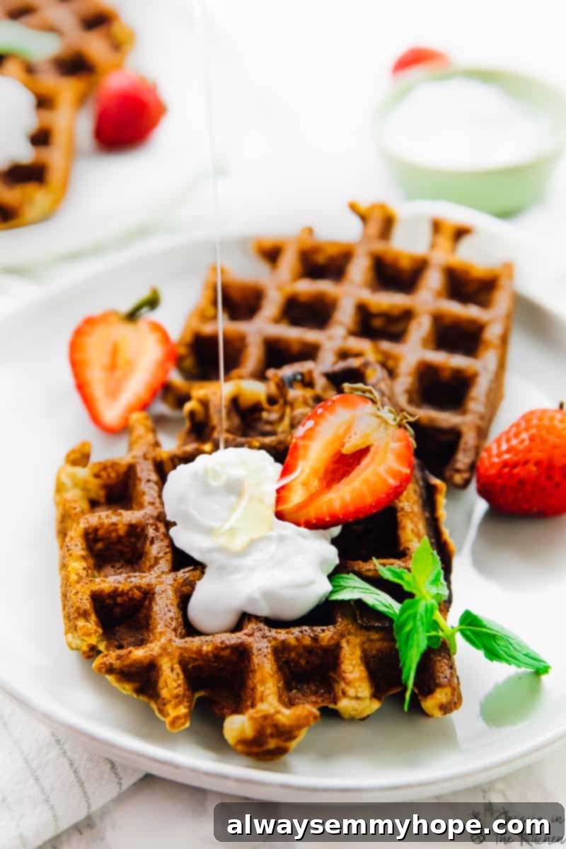 Keto Plant-Powered Waffles 1 featured 23852
