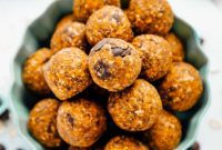 Pumpkin Spice Protein Bites