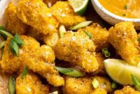 Tropical Heat Cauliflower Wings