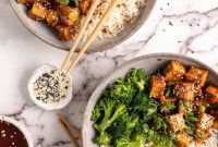 Zesty General Tso Tofu