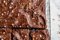 Decadent Vegan Chocolate Sheet Cake