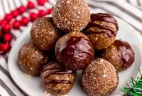 Festive Gingerbread Energy Bites