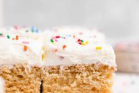 Classic Vanilla Sheet Cake