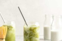 Smooth Iced Matcha Latte