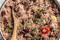 Authentic Jamaican Rice and Peas