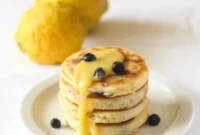 Luscious Lemon Blueberry Pancakes