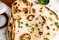 Delicious Homemade Vegan Naan