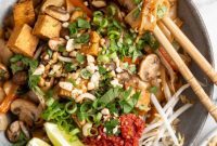 Vibrant Vegan Pad Thai