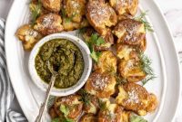 Crispy Air Fryer Potato Smashes