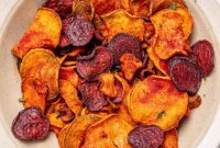 Crispy Air Fryer Veggie Chips
