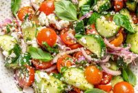 Summer Cucumber Tomato Salad