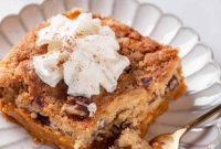 Golden Pumpkin Streusel Bake
