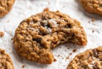 Chewy Vegan Oatmeal Cookies
