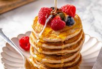 Fluffy Silver Dollar Pancakes