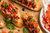Tomato Basil Bruschetta