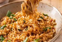 Creamy Peanut Butter Ramen