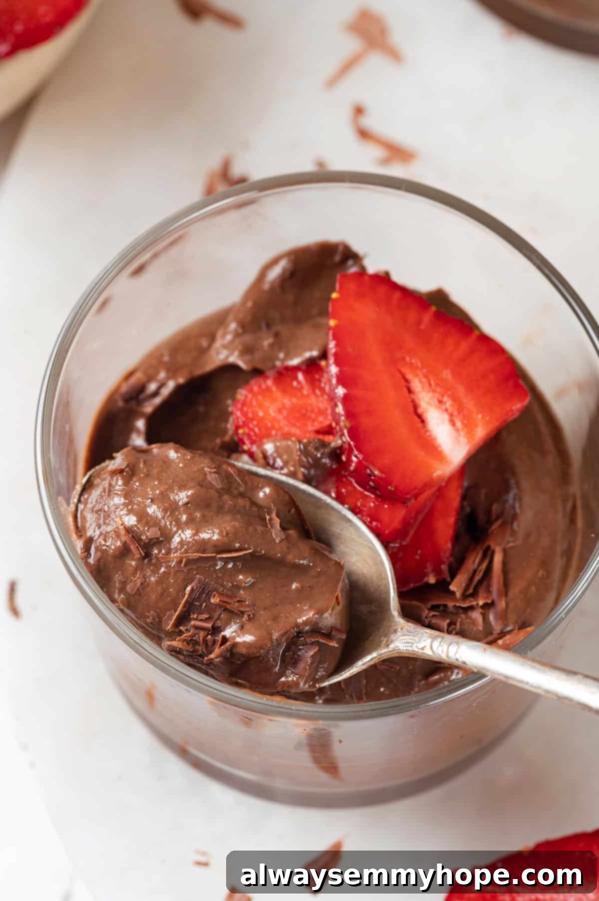 Decadent Avocado Chocolate Mousse 1 featured 61650