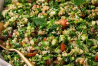 Bright Lemon Parsley Bulgur