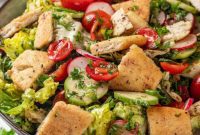 Classic Fattoush Salad