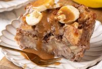 Decadent Banana Bread Pudding