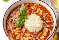 Lasagna Soup