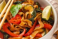 Fiery Drunken Noodles