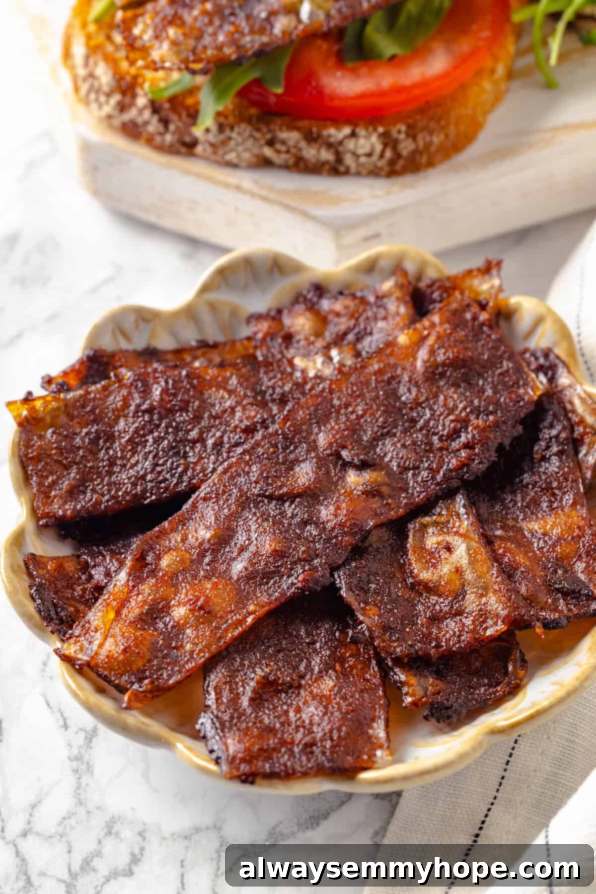 The Ultimate Crispy Vegan Bacon From Rice Paper 1 featured 69006